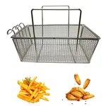 Premium Quality Stainless Steel Frying Basket 17 Inch(43.18 Cm)